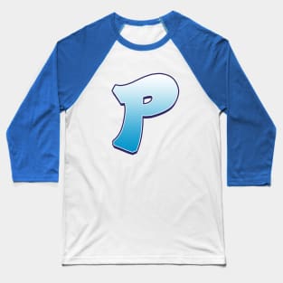 P - Blue Baseball T-Shirt